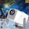 KaiAqua MINI Smart Projector WiFi BT5.0 Android11 System 180°Rotatable Movie Cinema Outdoor Portable 180° Rotable Home Projector